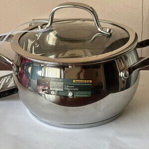 NEW WITH TAG David Burke Prestige Restaurateur 3 Quart Casserole with Lid